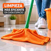 Trapero de Microfibra con Ojal Naranjo 1 Unidad