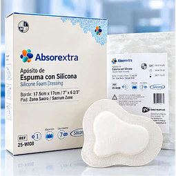 Aposito Espuma De Silicona Sacro 17,5 X 17,5cm X Unidad