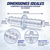 Conector Para Alargador De Oxigeno Universal 1 Unidad