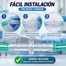Conector Para Alargador De Oxigeno Universal 1 Unidad