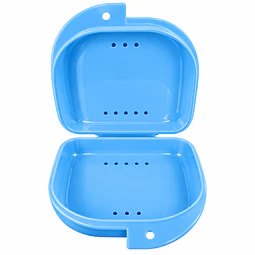 Caja Guarda Estuche Prótesis Dental Ortodoncia 1 Unidad