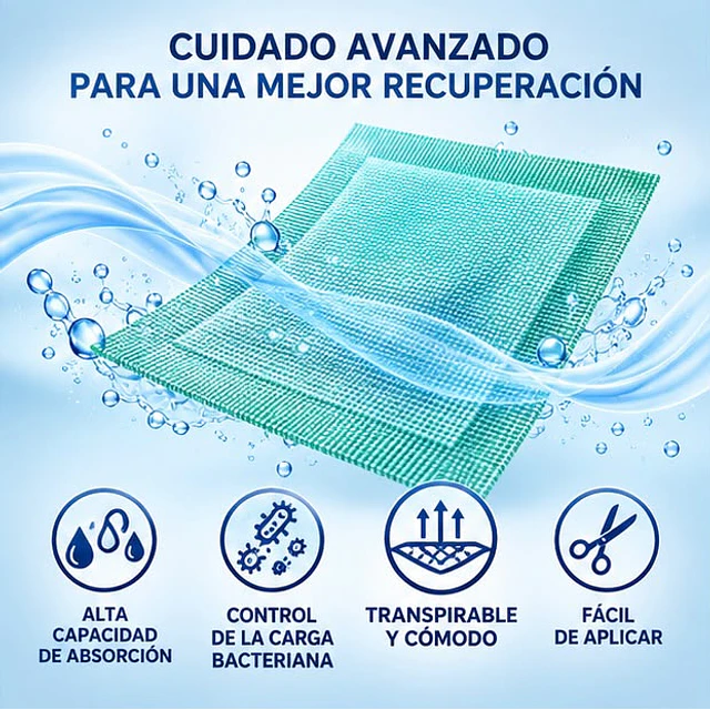 Cutimed Sorbact Pad 10X10cm - 1 Unidad