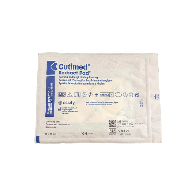 Cutimed Sorbact Pad 10X10cm - 1 Unidad