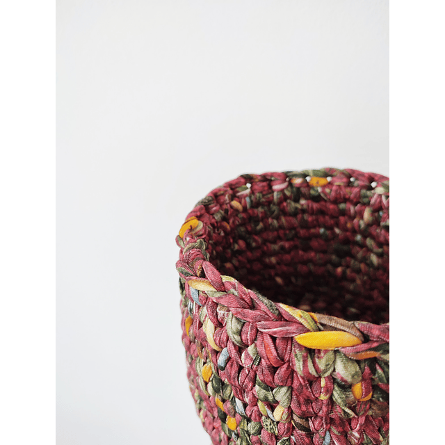 Vaso de crochet "Maculata" (S) 