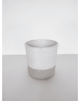 Vaso cerâmico "Branco" (S)