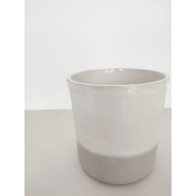 Vaso cerâmico "Branco" (S)