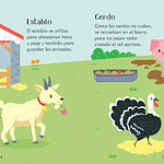 En la Granja: Libro y juegos para emparejar