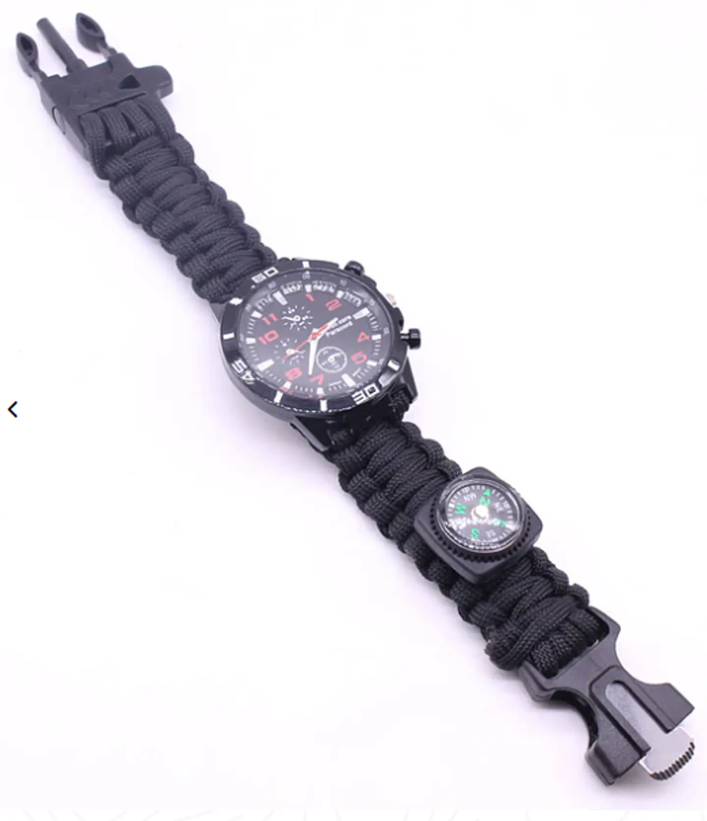 Reloj táctico analógico negro 1