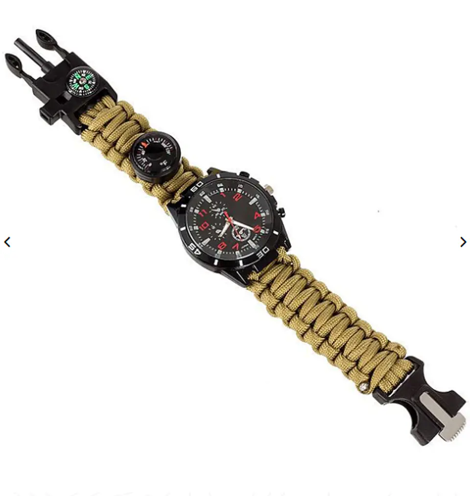 Reloj táctico analógico coyote 1