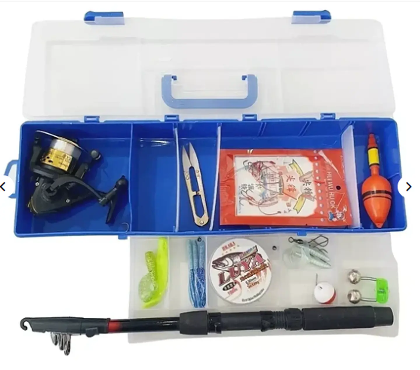 Caja + kit pesca 1