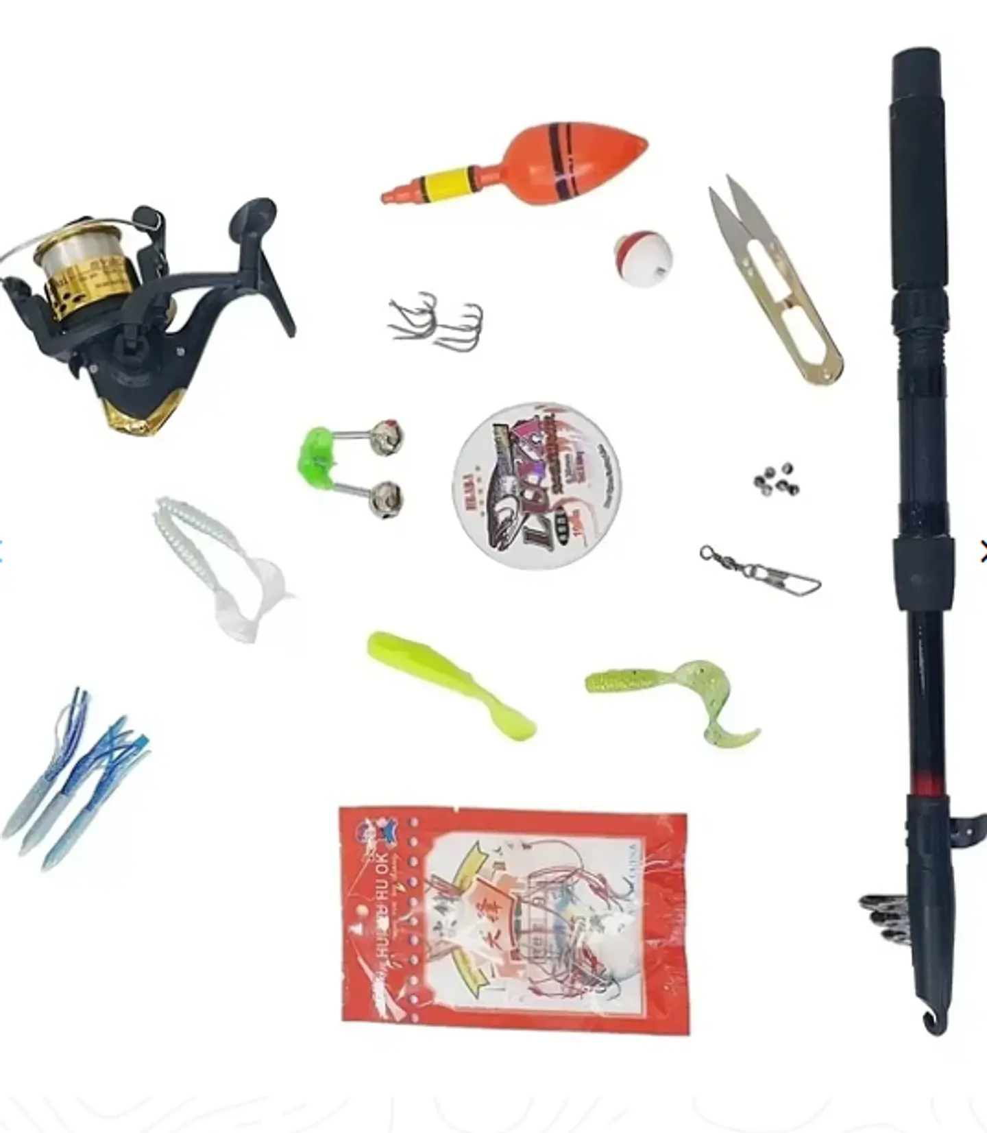 Caja + kit pesca 2