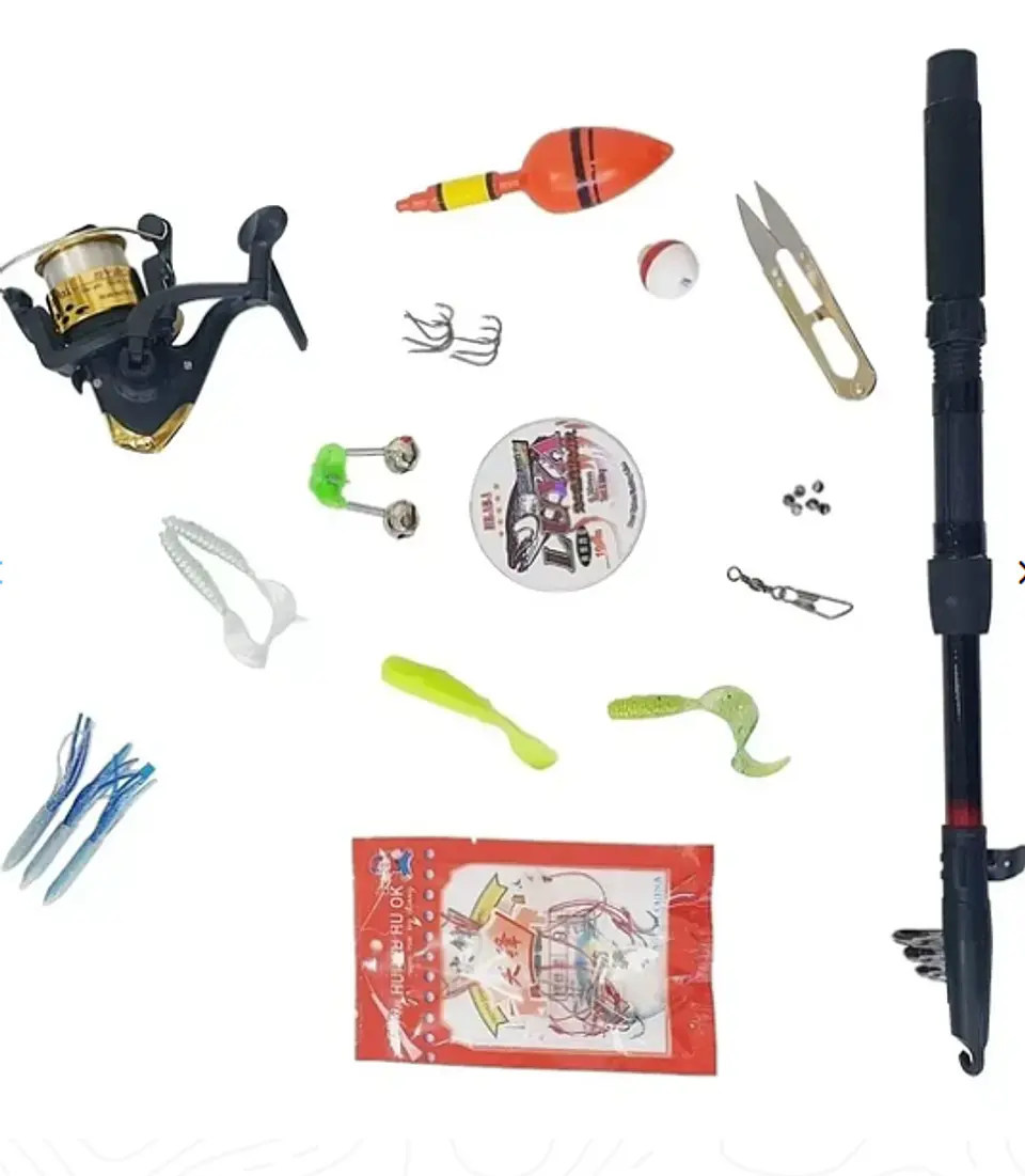 Caja + kit pesca 2