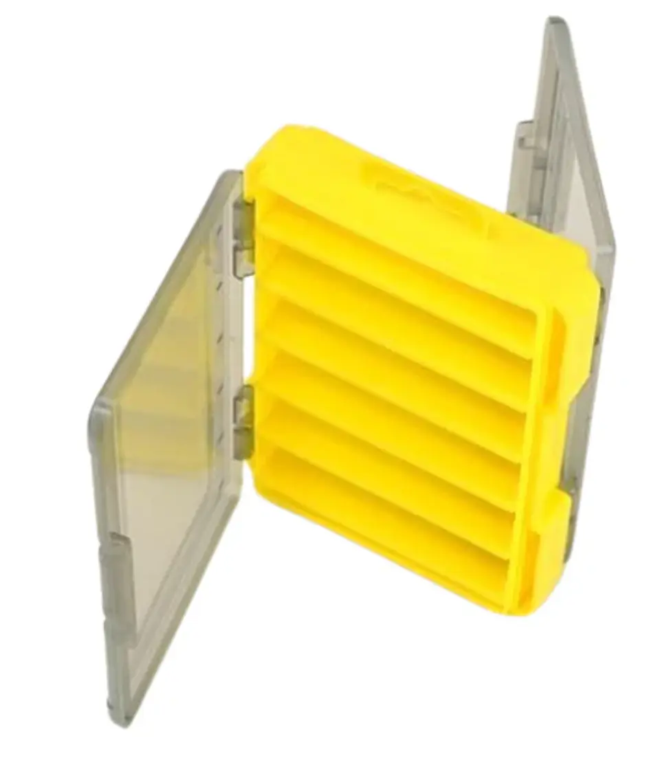 Caja plástica pesca Amarilla 1