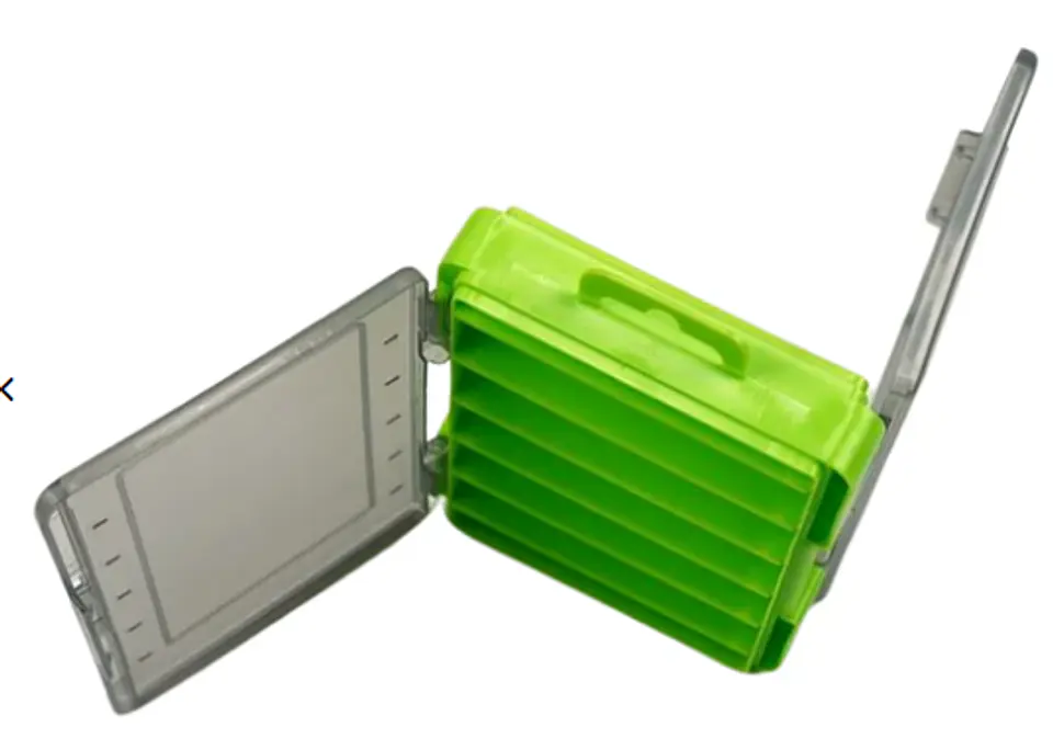 Caja plástica pesca Verde 1