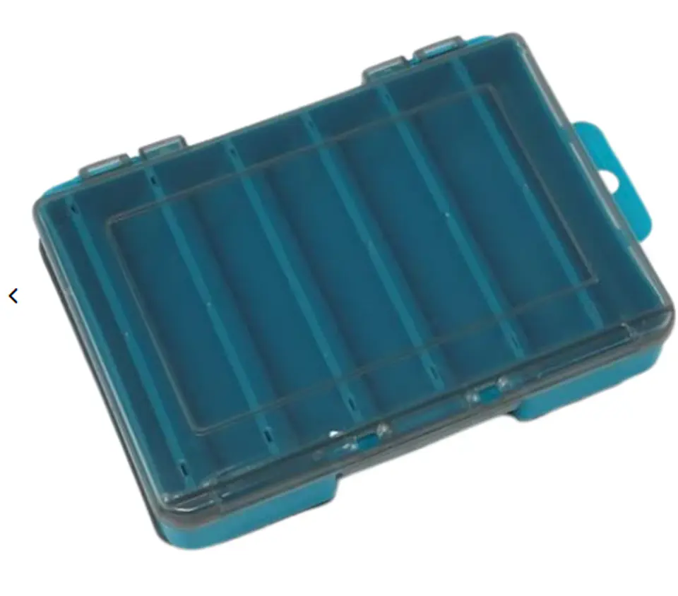 Caja plástica pesca Negra 1