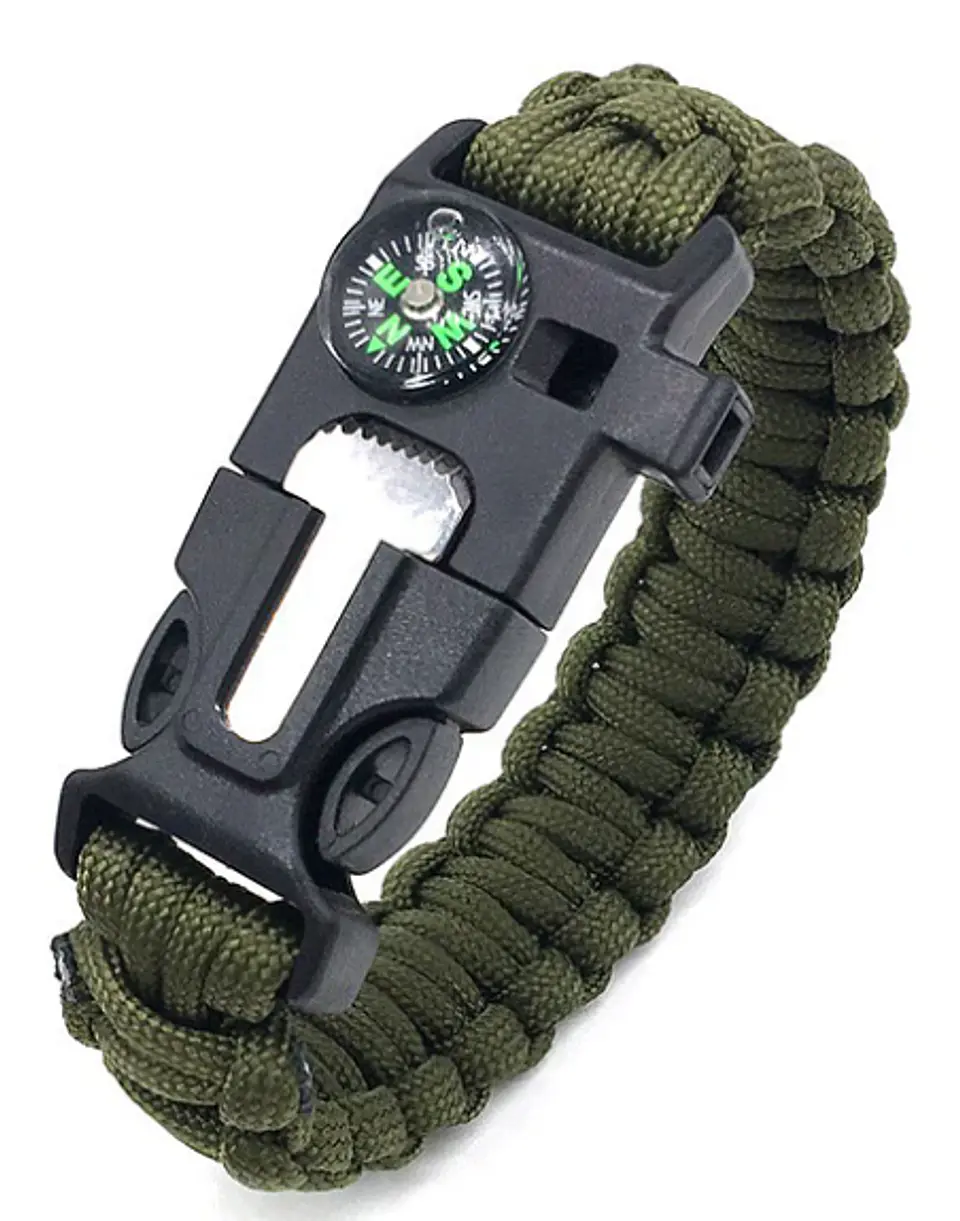 Pulsera multifunción verde 1