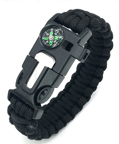 Pulsera multifunción negro