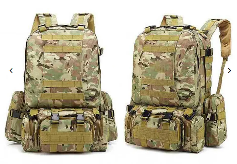 Mochila 55L camuflaje 1