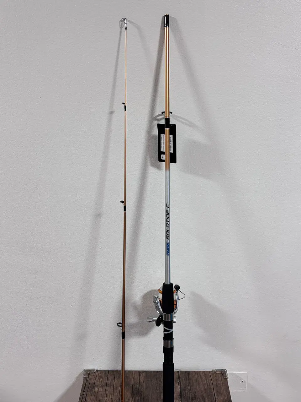 Kit Fulcrum caña 1.80m + carrete 2500 dorado 1