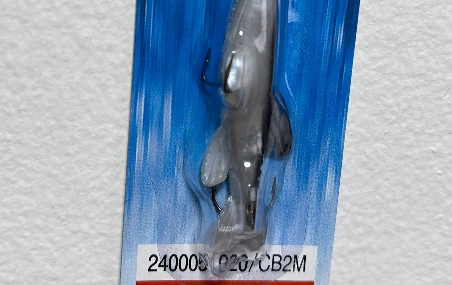 Spinner Falcon Claw Minnow #2 plata/rojo 2