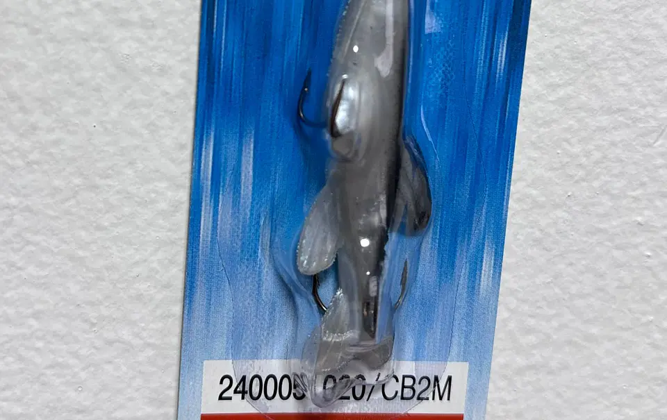 Spinner Falcon Claw Minnow #2 plata/rojo 2
