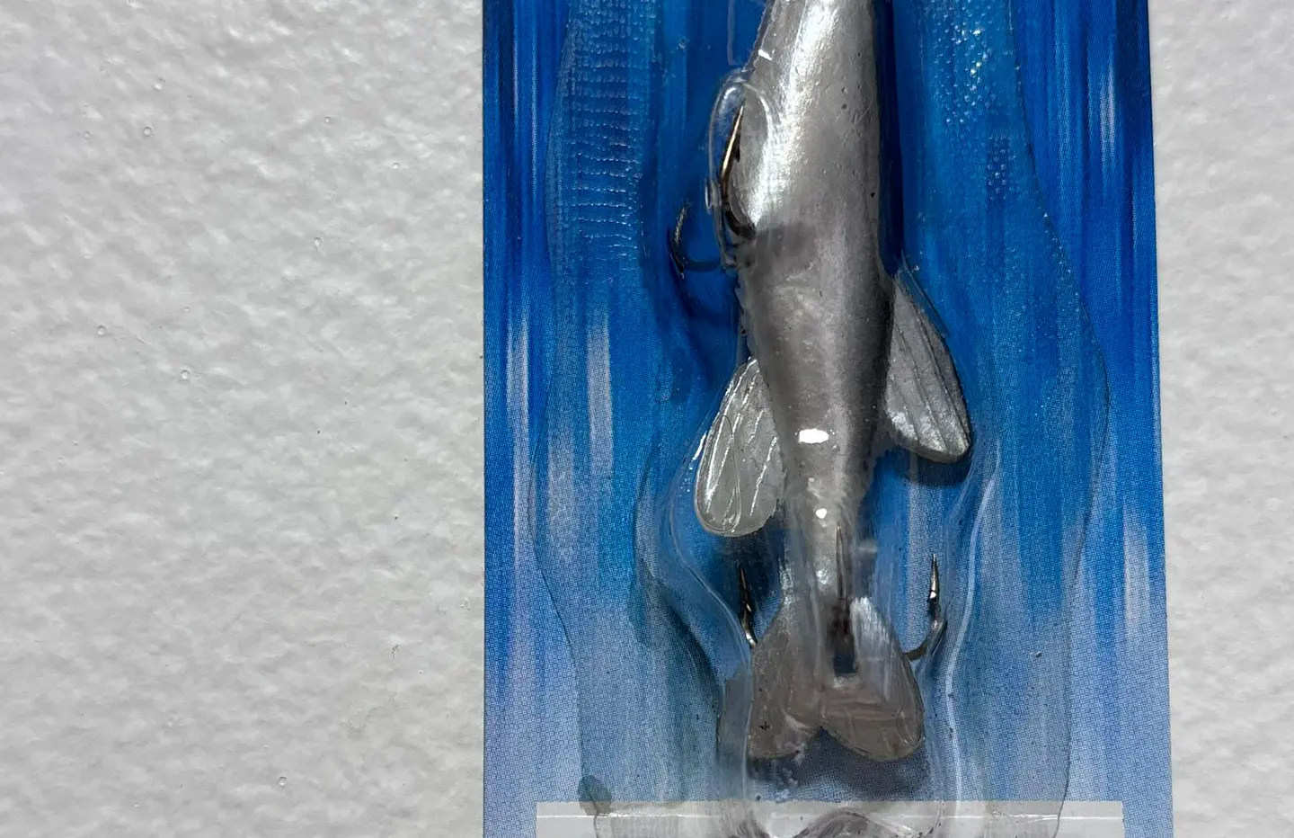 Spinner Falcon Claw Minnow #3 plata/rojo 2