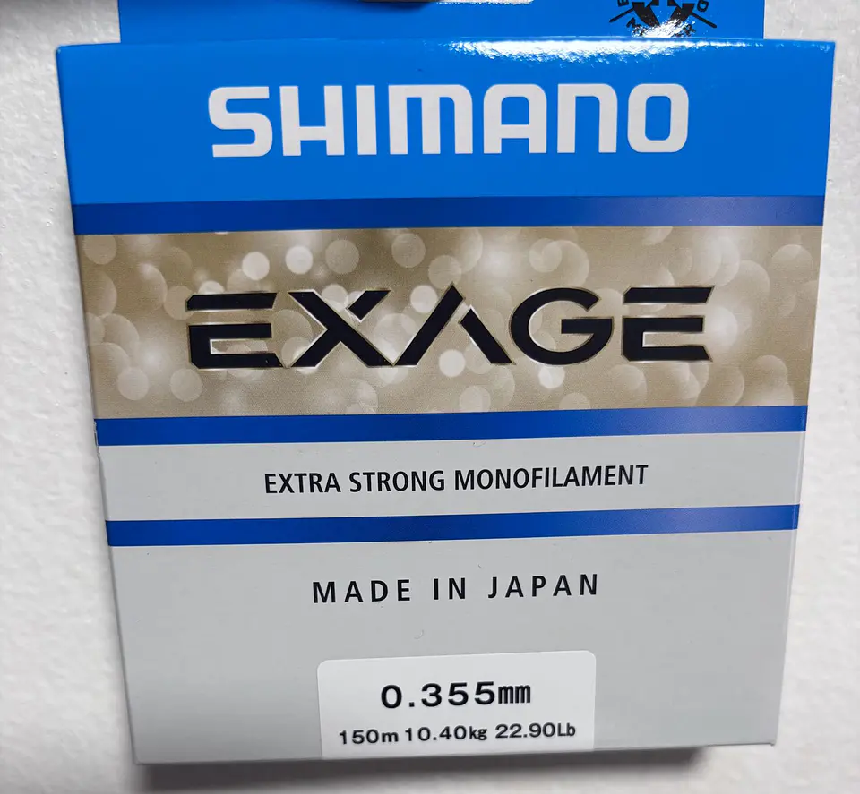 Monofilamento Shimano Exage 0.355 mm Verde 1