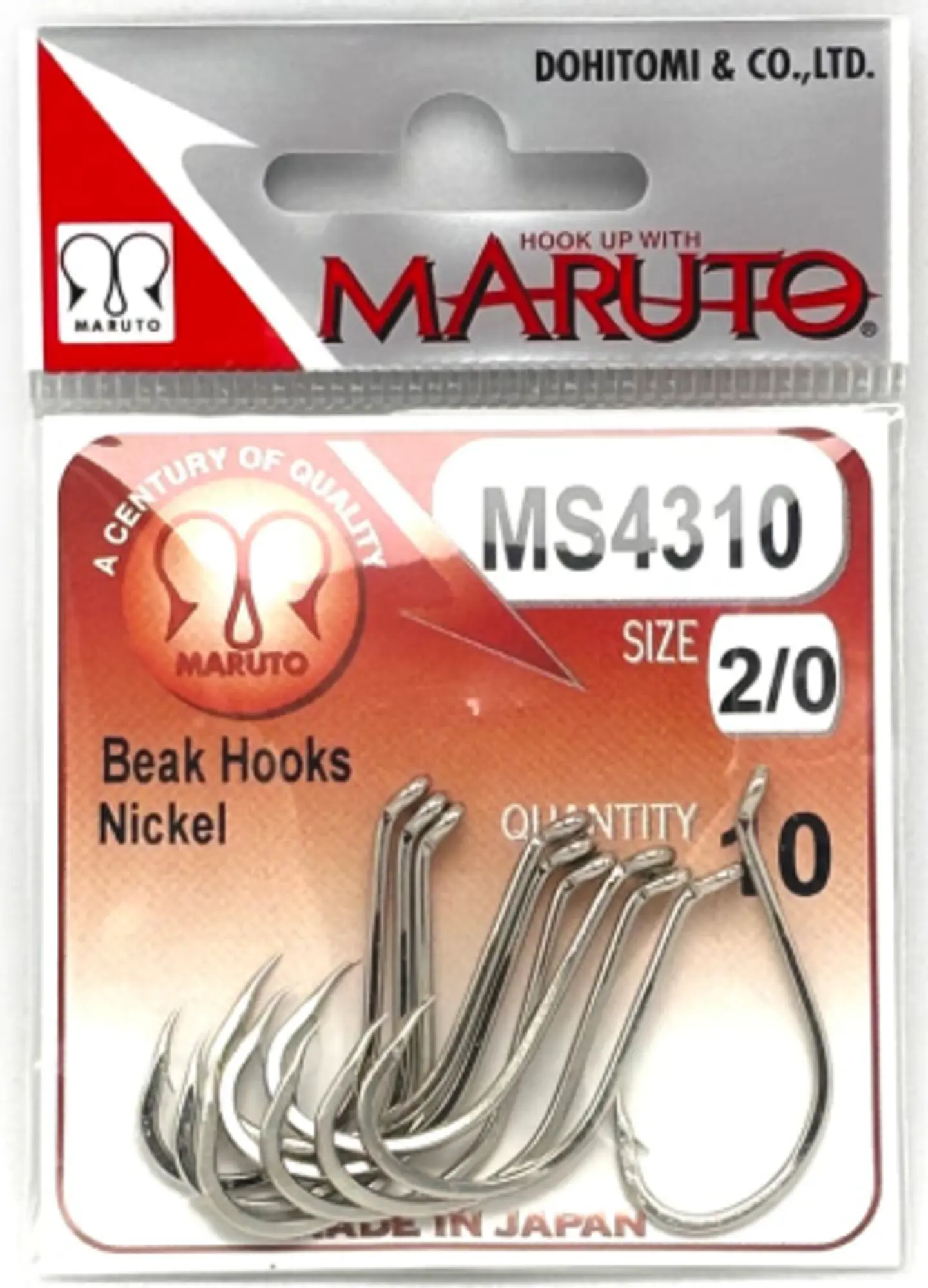 Anzuelo Maruto Pico Loro #2/0 (sobre)  1