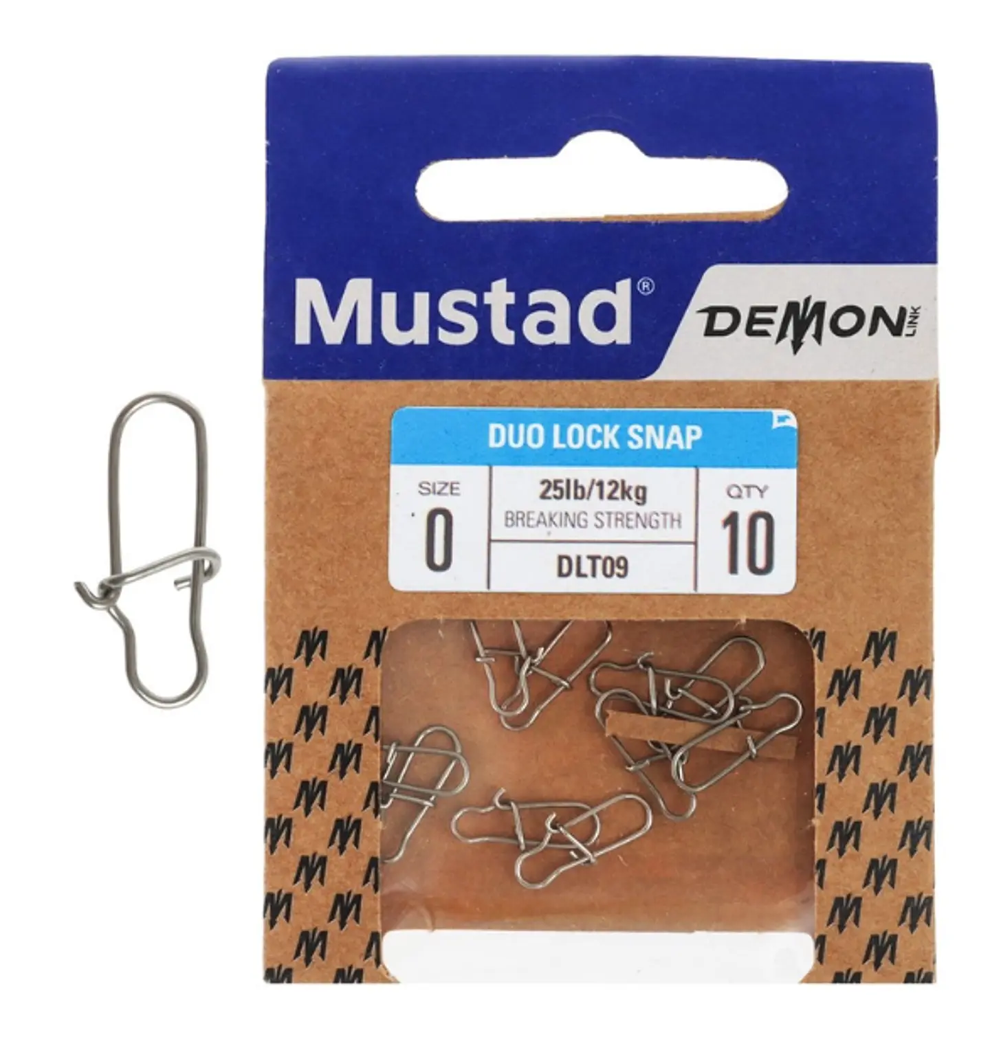 Snap Mustad Duo Lock #0 (sobre) 1