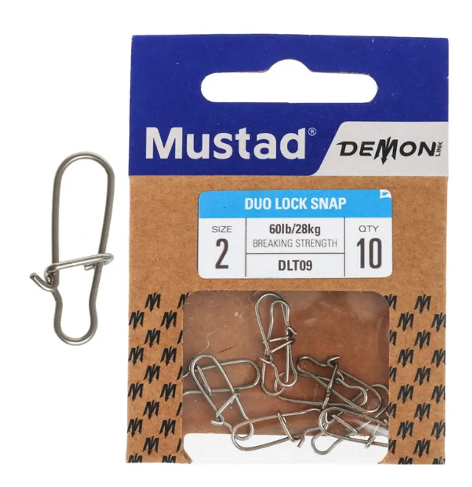 Snap Mustad Duo Lock #2 (sobre) 1