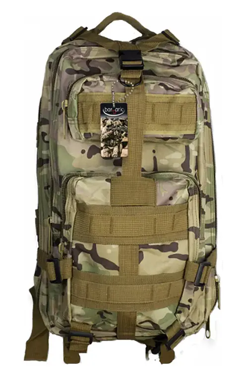 Mochila Barbaric camo 30L