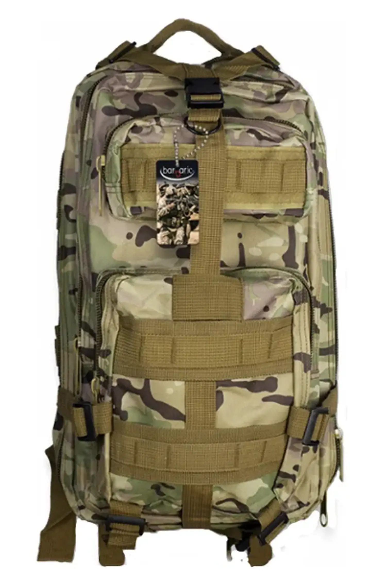 Mochila Barbaric camo 30L 1