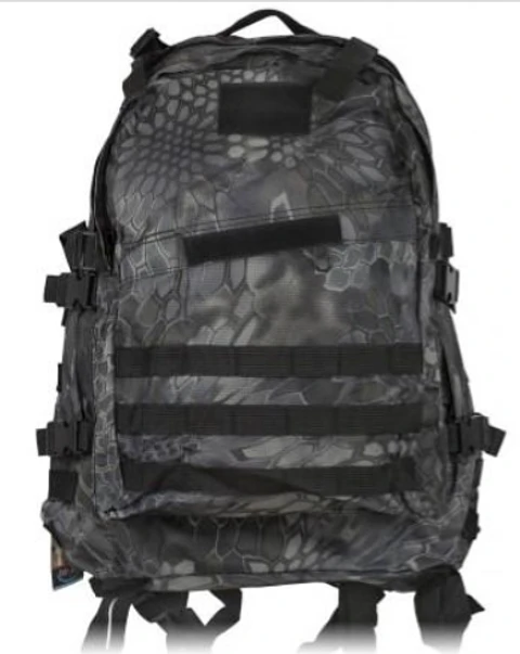 Mochila Barbaric camo gris 40L