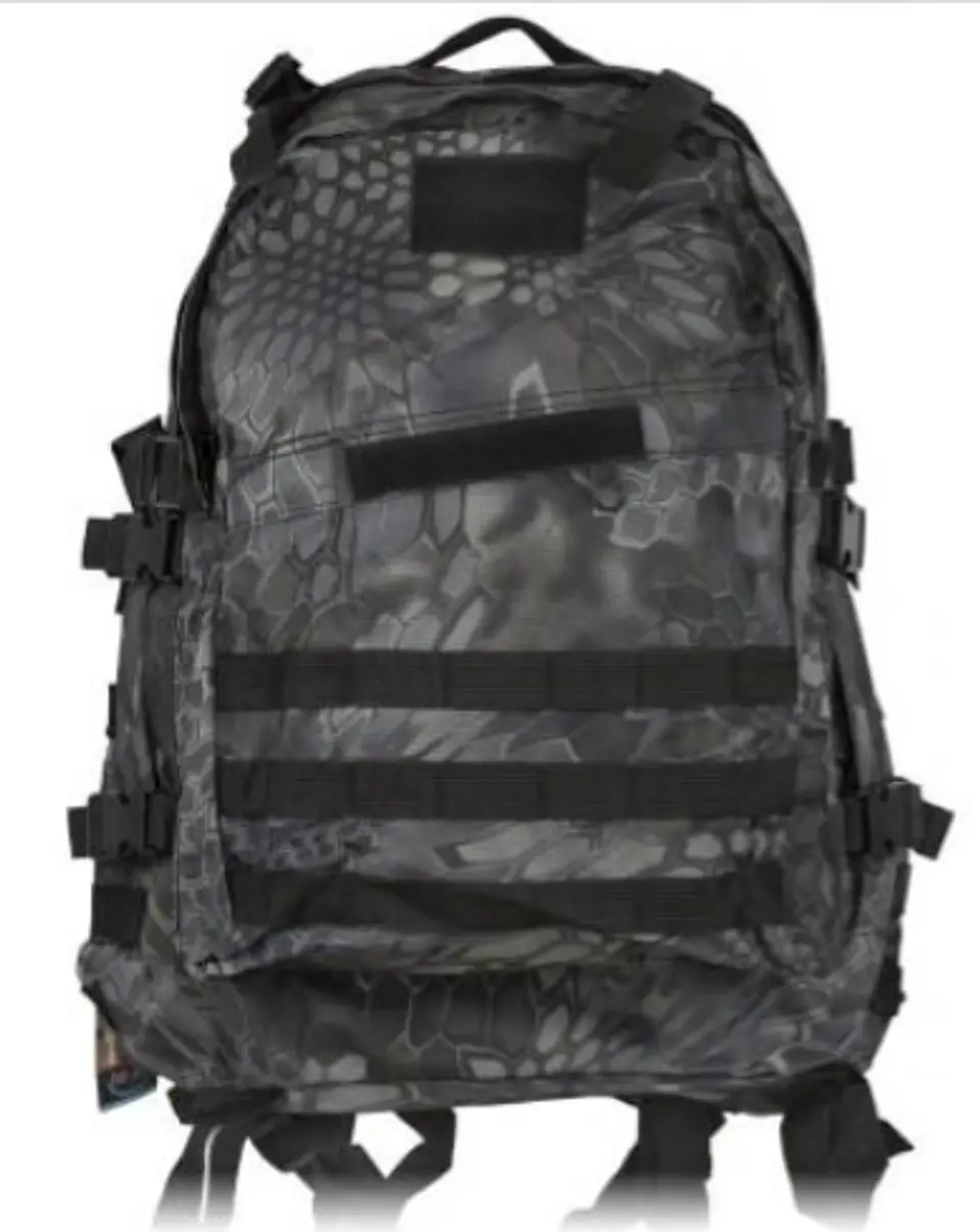 Mochila Barbaric camo gris 40L 1