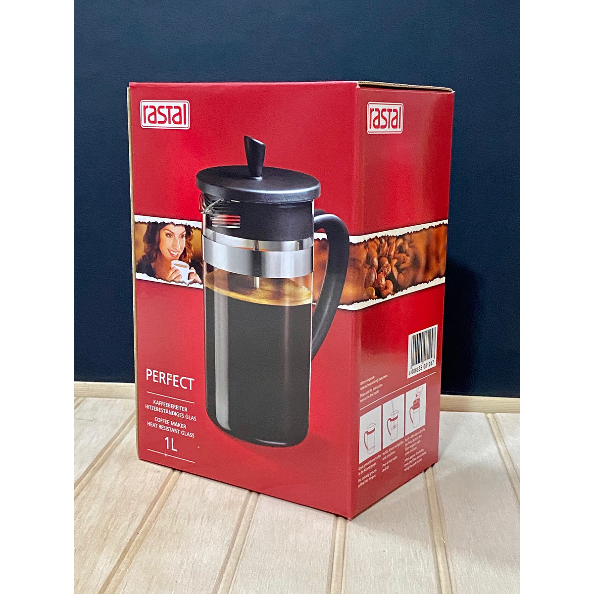 CAFETERA FRANCESA 1 LITRO