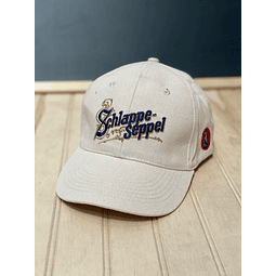 SCHLAPPESEPPEL BASEBALLCAP BEIGE 100% ALGODÓN MADE IN GERMANY