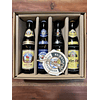 CAJA DE REGALO DEGUSTACIÓN  4 CERVEZAS  ALEMANAS 500CC + POSAVASOS DE REGALO