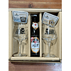 CAJA REGALO + 2 COPAS TEKU BREWDOG 330CC + CERVEZA ALEMANA + POSAVASOS DE REGALO