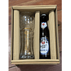 CAJA REGALO + GARZA KUCHLBAUER TURMWEIHNACHT 500CC + CERVEZA ALEMANA 500CC + POSAVASO DE REGALO