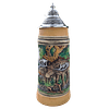 JARRA ARTESANALNEUWEILER ELCH (ALCE) CON TAPA DE ESTAÑO 500CC