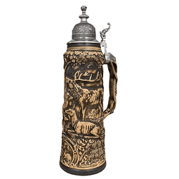 JARRA DE CAZA 2 LITROS (ANTIGUA, 1970, GIRMSCHEID) 