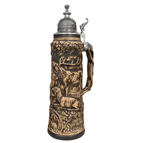 JARRA DE CAZA 2 LITROS (ANTIGUA, 1970, GIRMSCHEID) 