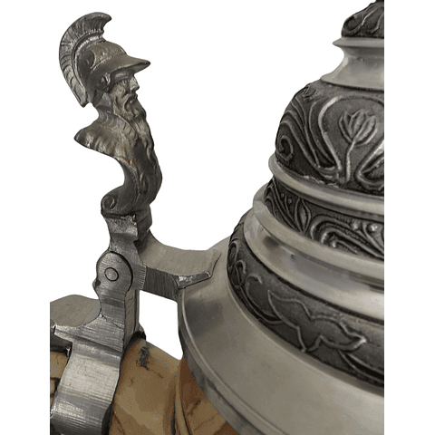 JARRA ARTESANAL ALEMÁNA - ARES - GUERRA TROJA – EDICIÓN LIMITADA 2003 -  2 LITROS  