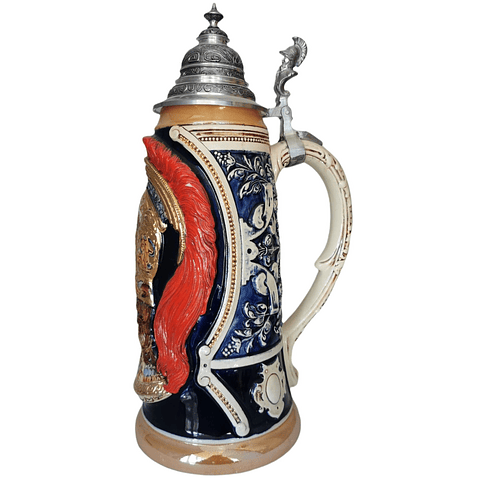 JARRA ARTESANAL ALEMÁNA - ARES - GUERRA TROJA – EDICIÓN LIMITADA 2003 -  2 LITROS  