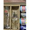 CAJA REGALO + CERVEZA ALEMANA BOTELLA 500CC + GARZA SEPPEL 500CC + COPA TEKU 330CC  + 4 CERVEZAS ALEMANAS EN LATA 500CC + ABRIDOR DE ROBLE Y POSAVASOS DE REGALO