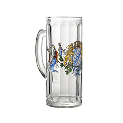 JARRA CERVECERA ESCUDO BAYERN 500CC