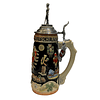 JARRA ARTESANAL DEUTSCHLAND LANDSCHAFTEN CON TAPA DE CABALLERO 750CC