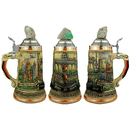 JARRA ARTESANAL  BERLIN - 30 AÑOS DE LA CAÍDA DEL MURO 500CC EDICIÓN LIMITADA 