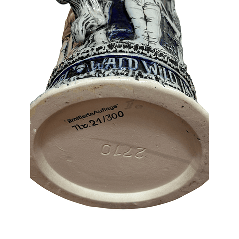 EXCLUSIVA JARRA ARTESANAL CON TAPA Y ADA ESPECIAL  3 LITROS ﻿EDICIÓN LIMITADA 21/300