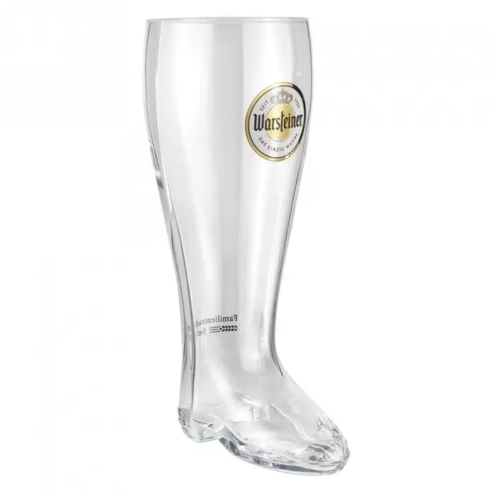 BOTA CERVECERA 2 LITROS WARSTEINER CRISTAL SOPLADO